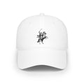Goat Rider Embroidered Baseball Cap — Mythic Goat Skull Mini Logo Hat