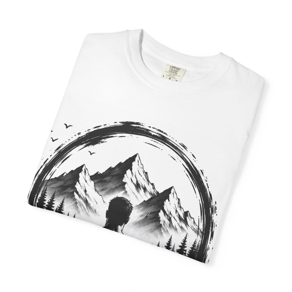 Astronaut Sketch T-Shirt — Red Helmet Space Graphic Tee