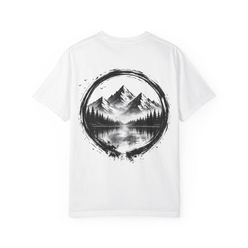 Astronaut Sketch T-Shirt — Red Helmet Space Graphic Tee